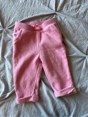 Koala Kids Pink Cozy Fleece Kids Bottoms